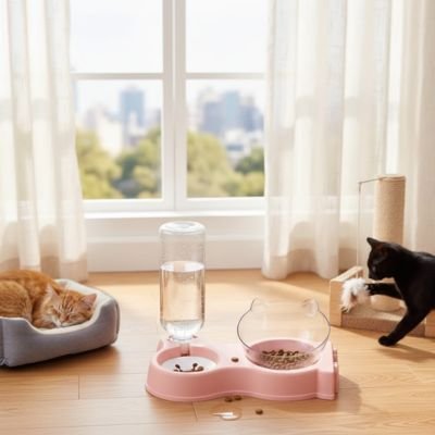 Gamelle chat | Ergonomique - Château Miaou