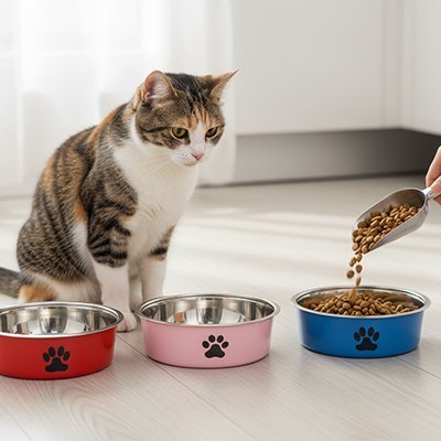 Gamelles chat | Design Félin - Château Miaou